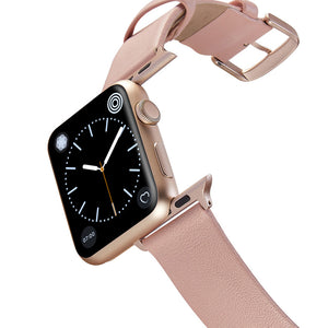 Blush Pink - Apple Watch Leather Strap